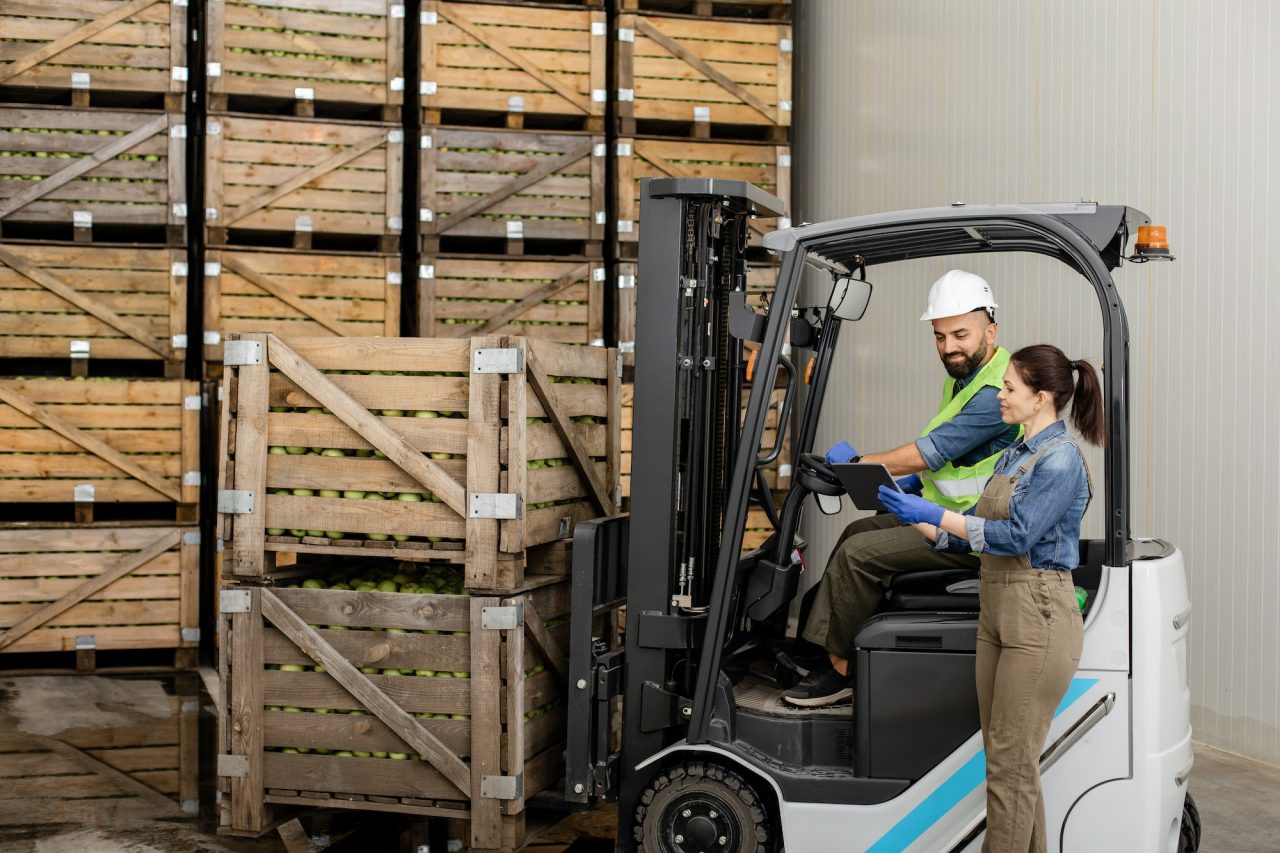 logistics storage and delivery warehouse loading management